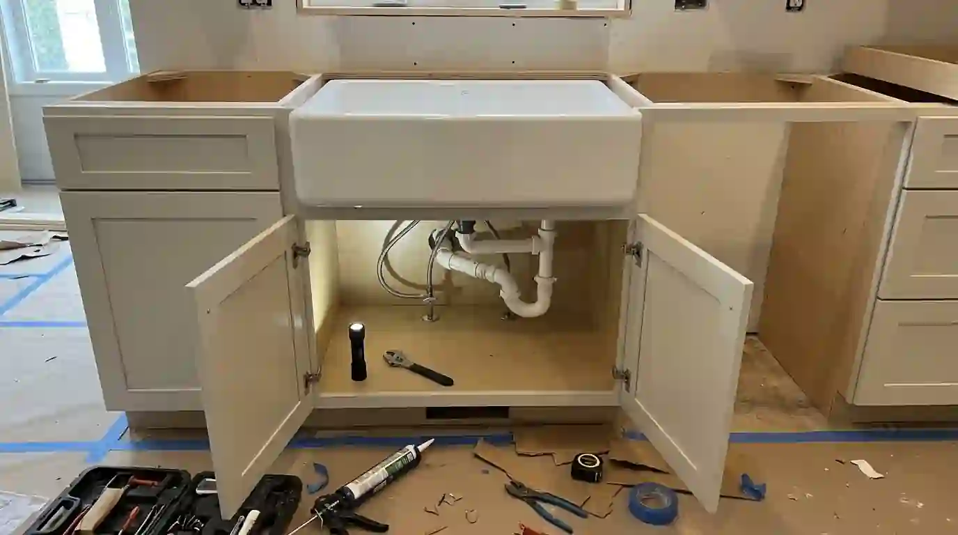 Sink Installation in a Greenville area home