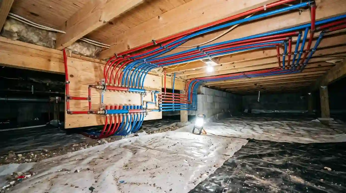 Whole-House Repiping in a Greenville area home
