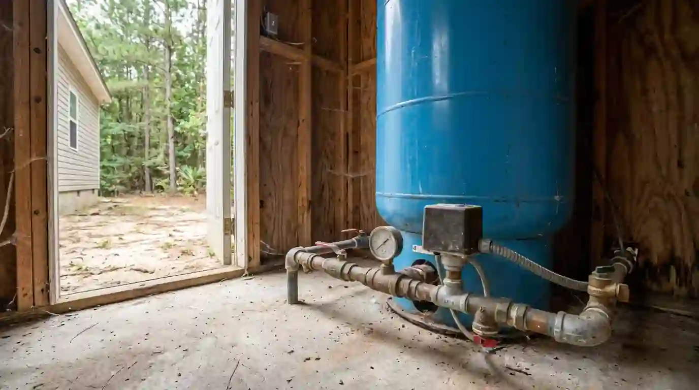 Well Pump Repair & Replacement in a Greenville area home