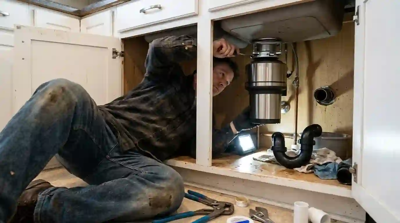 Garbage Disposal Repair & Installation in a Greenville area home