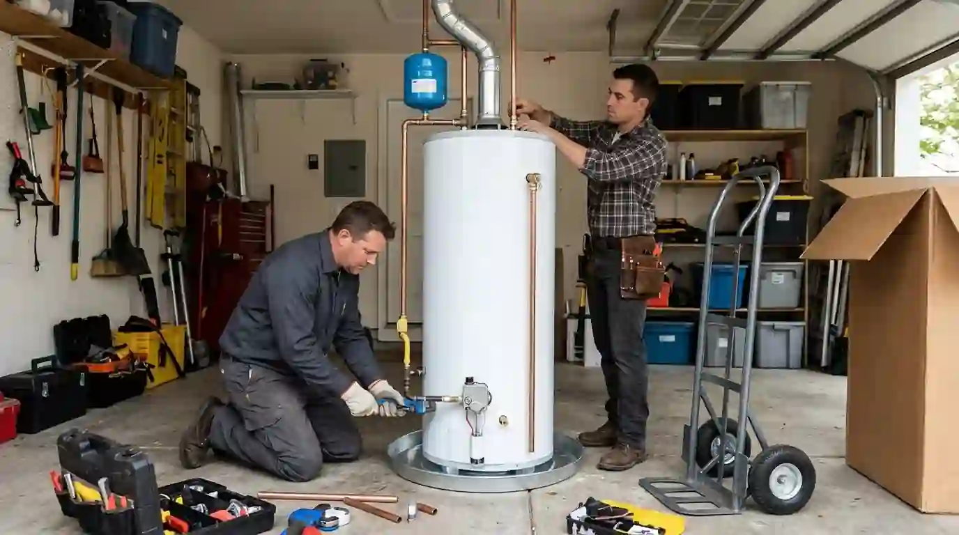 Water Heater Replacement in a Greenville area home
