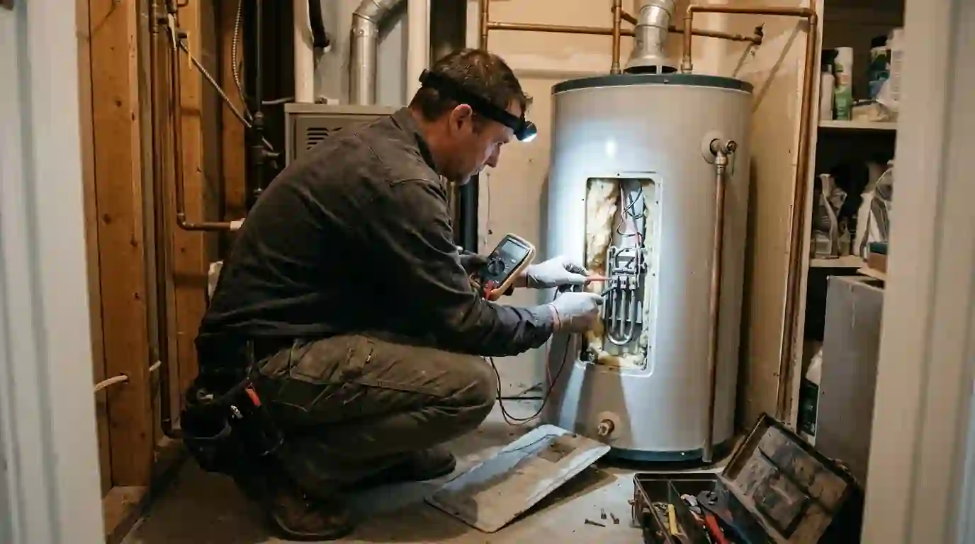 Water Heater Repair in a Greenville area home