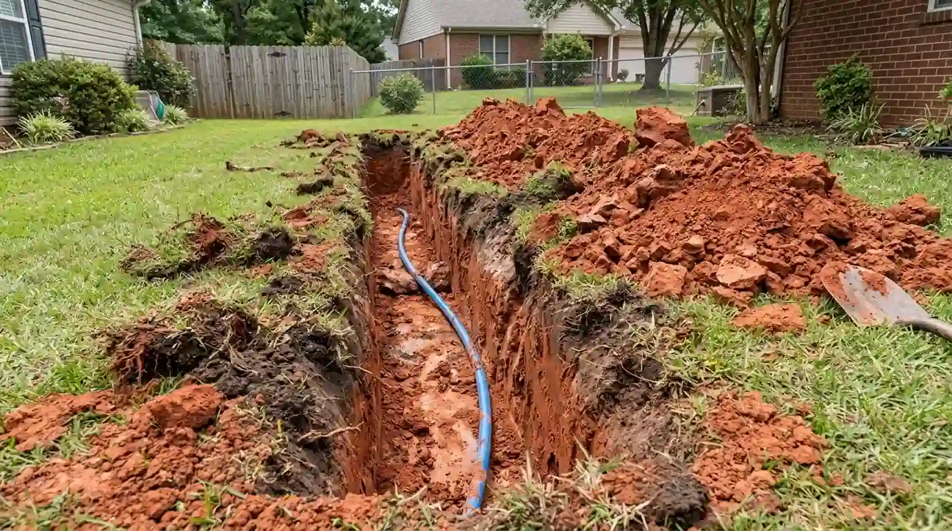 Plumbcraft plumber on a job in the Upstate